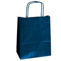 Shopper in Carta Mainetti Bags - 36x12x41 cm - 073977 (Blu Conf. 25)