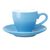 Olympia Cafe Espresso Saucers - Blue Porcelain - 117 mm - Pack of 12
