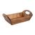 T&G Woodware Acacia Wood Bread Basket with Handles