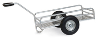 fetra® Outdoor-Handwagen verzinkt, Luftbereifung, Ladefläche 1.145 x 545 mm