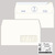 Busta a sacco Kami Strip - con finestra - 11 x 23 cm - 100 gr - carta riciclata FSC® - bianco - Pigna - conf. 500 pezzi