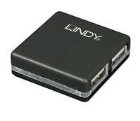 Lindy 42742 USB 2.0 Mini 4 portos HUB