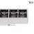 LED Spot IN-LINE 44 TRACK 48V, Darklight Reflector, 35°, 14W, CRI90, DALI, IP20, 2700K, 1180lm, weiß/weiß
