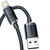 Kabel przewód do szybkiego ładowania i transferu danych USB Iphone Lightning 2.4A 2m czarny