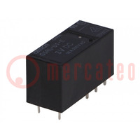 Relay: electromagnetic; SPDT; Ucoil: 3VDC; Icontacts max: 16A; PCB