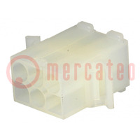 Connector: wire-wire/PCB; socket,plug; Standard .093"; PIN: 6