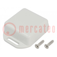 Enclosure: multipurpose; X: 35mm; Y: 35mm; Z: 15mm; with fixing lugs