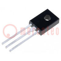 Transistor: NPN; bipolaire; 45V; 4A; 36W; TO126
