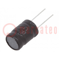 Inductor: wire; THT; 560uH; 1.8A; ±10%; Ø11.5x17.5mm; vertical