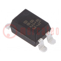 Optocoupler; SMD; Ch: 1; OUT: transistor; Uinsul: 5kV; Uce: 35V; EL817