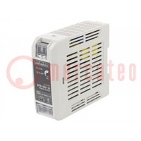 Power supply: switching; for DIN rail; 60W; 24VDC; 2.5A; 85÷264VAC