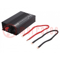 Converter: DC/AC; 2500W; Uout: 230VAC; 11÷15VDC; Ppeak: 5000W; 12V