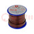 Coil wire; double coated enamelled; 1.7mm; 0.25kg; -65÷200°C