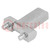 Hinge; Width: 61mm; zinc-plated steel; H: 55mm; with assembly stem
