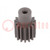 Spur gear; whell width: 25mm; Ø: 18mm; Number of teeth: 16; ZCL