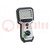 Meter: reflectometer; LCD; Detection: place of cable failure