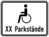 Modellbeispiel: VZ Nr. 1044-12 (Nur Schwerbehinderte mit außergewöhnlicher Gehbehinderung)