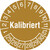 Prüfplakette, Kalibriert, in Jahresfarbe, 500 Stück / Rolle, 1,5 cm Version: 25-30 - Prüfplakette 2025-2030