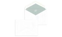 MAILmedia Briefumschläge C6 naßklebend, ohne Fenster, weiß (8710894)