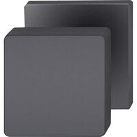 Produktbild zu FSB ajtógomb 0811 03500, 50 x 500 mm, alumínium fekete matt