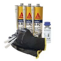 Produktbild zu Sikaflex 11FC weiß Kleber 3x 300ml + Primer 215 und 5 Düsenspitzen