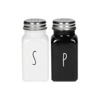 Artikelbild Salt and pepper set "Dispense", black/white