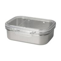 Artikelbild lunch Box "Storage", silver/transparent