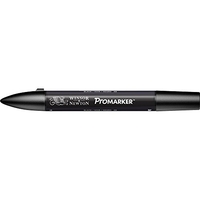WINSOR & NEWTON ROTULADOR PROMARKER, BLACK (XB), NEGRO