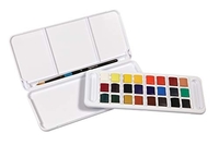 DALER ROWNEY AQUAFINE TRAVEL SET 24 MEDIO GODETS