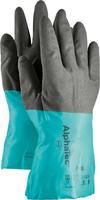 Handschuh Ansell AlphaTec 58-270, Größe 10, schwarz/grau