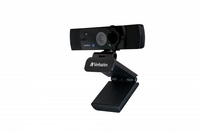 Verbatim 49580 webcam 3840 x 2160 pixels USB 2.0 Black
