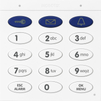 Mobotix MX-Keypad1-EXT-SV Sicherheitstürenbedienung Behausung 1 Tür(en)