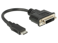 DeLOCK 65564 video kabel adapter 0,2 m HDMI Type C (Mini) DVI-D Zwart
