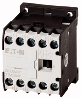 Eaton DILEEM-01-G(220VDC) przekaźnik zasilający Czarny, Biały 3
