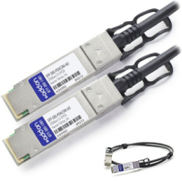 AddOn Networks 3m, 2xSFP28 InfiniBand/fibre optic cable 1 m SFP28 Black, Silver