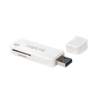 LogiLink CR0034A Kartenleser USB 3.2 Gen 1 (3.1 Gen 1) Weiß