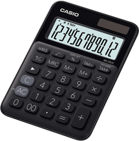 Casio MS-20UC-BK kalkulator Komputer stacjonarny Podstawowy kalkulator Czarny
