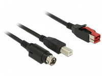 DeLOCK 85489 USB-kabel 3 m USB 2.0 USB B Zwart