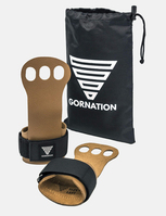 Gornation GOR042-XL Handgelenksschutz Beige Leder, Polyester