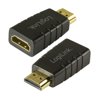 LogiLink HD0105 cambiador de género para cable HDMI Negro