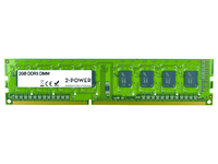 2-Power 2P-SNPF626DC/2G memory module 2 GB 1 x 2 GB DDR3 1600 MHz