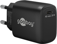 Goobay 65367 mobile device charger Laptop, Smartphone, Tablet Black AC Indoor