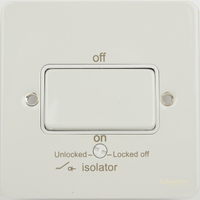 Schneider Electric GU1213WPW electrical switch Rocker switch White