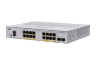 Cisco CBS350 Managed L3 Gigabit Ethernet (10/100/1000) Power over Ethernet (PoE) Desktop Schwarz, Grau