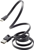 Renkforce RF-3376014 USB Kabel 1 m USB 2.0 USB A USB C Schwarz