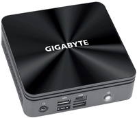 Gigabyte GB-BRI3-10110 PC/munkaállomás alapgép Fekete BGA 1528 i3-10110U 2,1 GHz