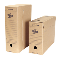 Fellowes Loeff's Patent 3007KV Dateiablagebox Karton Braun