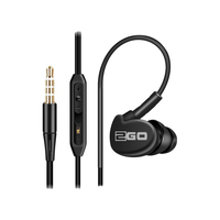 2GO Active 1 Headset Bedraad In-ear Oproepen/muziek Zwart