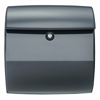 BURG-WÄCHTER PIANO 886 Granit mailbox Grey Wall-mounted mailbox Plastic