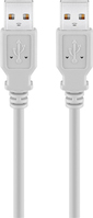 Goobay USB 2.0 Hi-Speed cable 3 m, grey